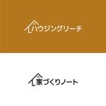 VainStain (VainStain)さんの不動産屋と購入希望者をつなぐオンラインマッチングサービス「ハウジングリーチ」「家づくりノート」のロゴへの提案