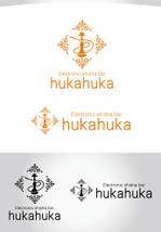 M STYLE planning (mstyle-plan)さんの電子シーシャバー『hukahuka』のロゴへの提案