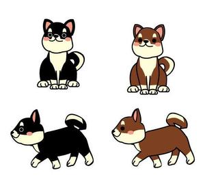 nako (nako_watashinohitujichan1)さんの【製品用イラスト】かわいい感じの柴犬のイラスト募集への提案