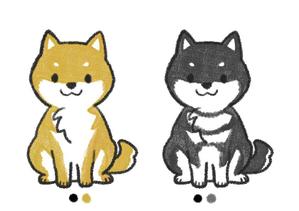 香椎まどか (madoka_kashii)さんの【製品用イラスト】かわいい感じの柴犬のイラスト募集への提案