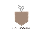 tora (tora_09)さんの美容室「HAIR POCKET」のロゴへの提案