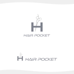 chianjyu (chianjyu)さんの美容室「HAIR POCKET」のロゴへの提案