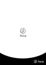 tatuya.h (05250704nahochi)さんの「Neu」「株式会社ノイ」（人材派遣会社）のロゴへの提案
