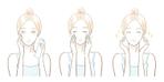 Natt design (_n_e_m_u_r_)さんのスキンケアパンフレットのイラストのお願いへの提案