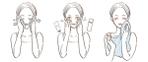 株式会社 SO-E (soe_design)さんのスキンケアパンフレットのイラストのお願いへの提案