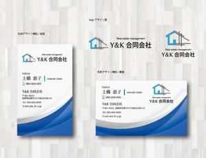 SUPLEY_ad (ad_infinity007)さんの不動産管理会社の名刺デザインへの提案