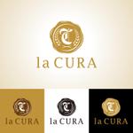 FeelTDesign (feel_tsuchiya)さんのリラクゼーションサロン　la CURA(ラクーラ)のロゴへの提案