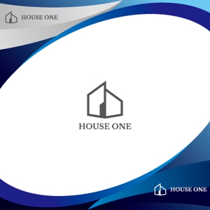 Zeross Design (zeross_design)さんのハウスメーカー『HOUSE ONE』のロゴへの提案