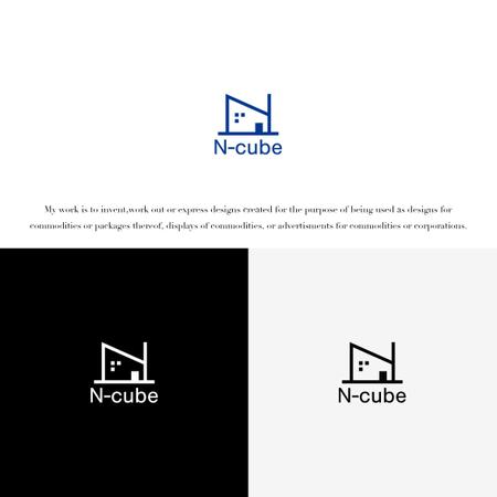 KT (KANJI01)さんの不動産会社「N-cube」のロゴへの提案