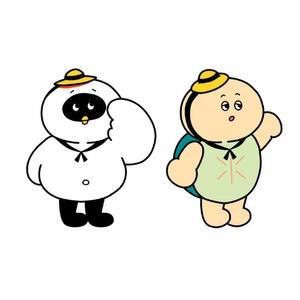 そね (oosone923)さんの株式会社琉新の風　イメージキャラクター【2体ペア】への提案