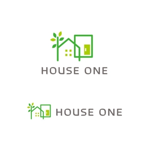 otanda (otanda)さんのハウスメーカー『HOUSE ONE』のロゴへの提案