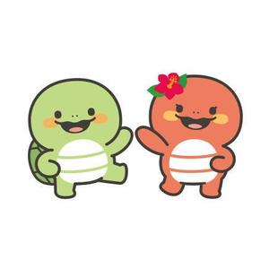 D-Cafe　 (D-Cafe)さんの株式会社琉新の風　イメージキャラクター【2体ペア】への提案