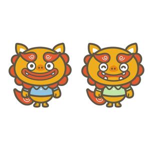 Jelly (Jelly)さんの株式会社琉新の風　イメージキャラクター【2体ペア】への提案