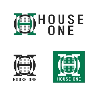 poku2007 (poku2007)さんのハウスメーカー『HOUSE ONE』のロゴへの提案