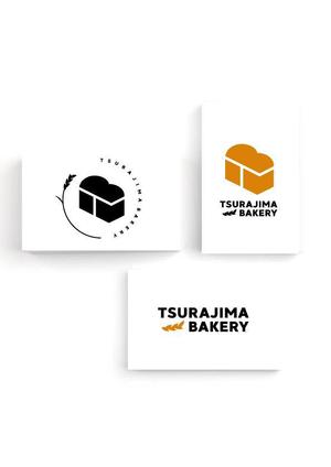 serihana (serihana)さんの小さな町のパン屋さん「TSURAJIMA　BAKERY」（連島ベーカリー）のロゴへの提案