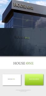 NJONESKYDWS (NJONES)さんのハウスメーカー『HOUSE ONE』のロゴへの提案