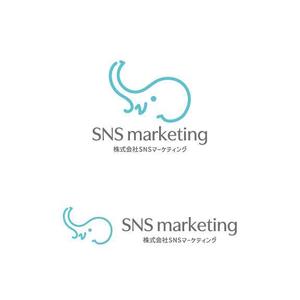 otanda (otanda)さんの現役女子大生2人が社長を務める「株式会社SNSマーケティング」のロゴへの提案