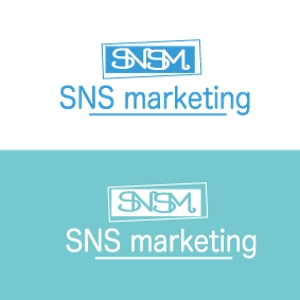 紋国 (Lion-Rabbit)さんの現役女子大生2人が社長を務める「株式会社SNSマーケティング」のロゴへの提案