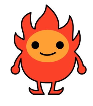 カナ (kanacom)さんの『炎』をイメージしたゆるキャラ作成への提案