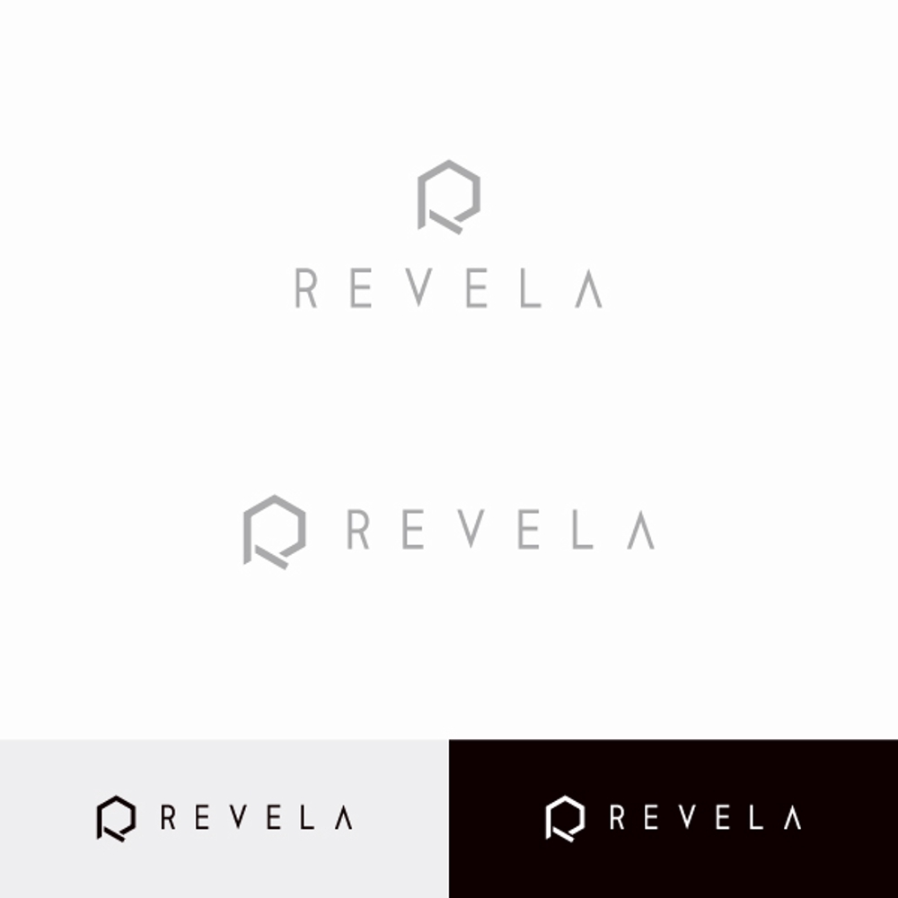 化粧品ブランド「REVELA」のロゴ