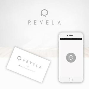 BL@CK BOX (bbox)さんの化粧品ブランド「REVELA」のロゴへの提案