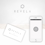 BL@CK BOX (bbox)さんの化粧品ブランド「REVELA」のロゴへの提案