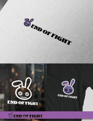 bolt (komekamibolt)さんのアパレルショップサイト「END OF FIGHT」のロゴへの提案