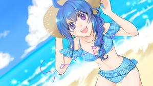 まる (maru_4649)さんの八月に公開する水着イラストへの提案