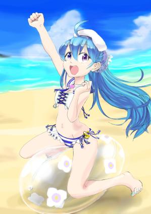 あほっぷ (AHOPP)さんの八月に公開する水着イラストへの提案