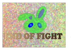 ＹＭＢＸ (ymbx001)さんのアパレルショップサイト「END OF FIGHT」のロゴへの提案