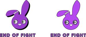 STAR003さんのアパレルショップサイト「END OF FIGHT」のロゴへの提案
