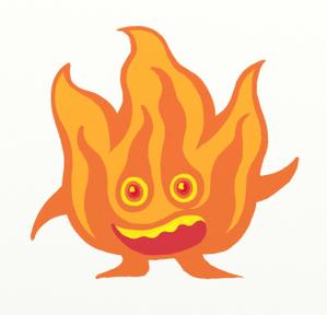 kropsworkshop (krops)さんの『炎』をイメージしたゆるキャラ作成への提案