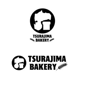 いぜむ (ithem3)さんの小さな町のパン屋さん「TSURAJIMA　BAKERY」（連島ベーカリー）のロゴへの提案