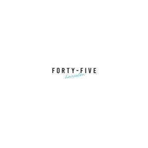 nakagami (nakagami3)さんの美容室　店名forty-fiveのロゴへの提案