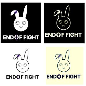 gjngt113さんのアパレルショップサイト「END OF FIGHT」のロゴへの提案