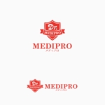 atomgra (atomgra)さんのトップドクター（医師）を中心とした医療プロフェッショナル人材プラットフォーム「MEDIPRO」のロゴへの提案
