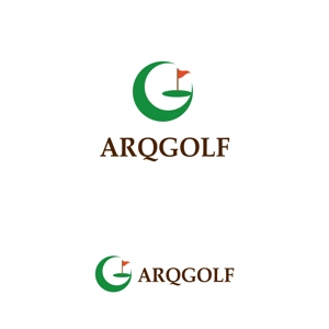 atomgra (atomgra)さんのゴルフスタジオ「アークゴルフ」のロゴ制作への提案