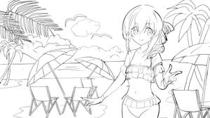 na2200 (na2200)さんの八月に公開する水着イラストへの提案