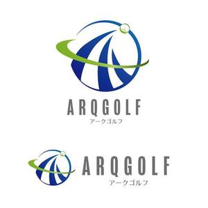 m_flag (matsuyama_hata)さんのゴルフスタジオ「アークゴルフ」のロゴ制作への提案
