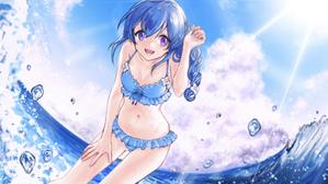 mato ()さんの八月に公開する水着イラストへの提案