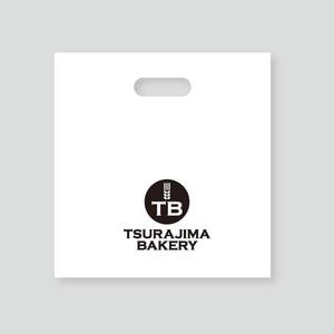 ns_works (ns_works)さんの小さな町のパン屋さん「TSURAJIMA　BAKERY」（連島ベーカリー）のロゴへの提案