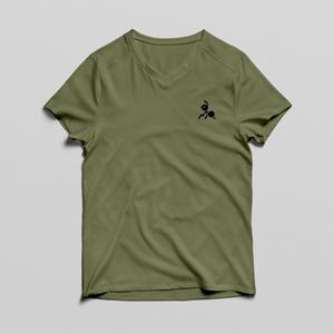HIRAISO SIMONE (uramadara-h)さんのTシャツワンポイント用アリ（蟻）のデフォルメされたキャラクターロゴへの提案