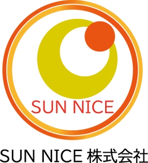 間取とCGパース　Design Maru (e-ari)さんの福祉事業　SUNNICE株式会社のロゴへの提案