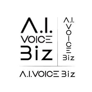 BUTTER GRAPHICS (tsukasa110)さんのキャラクター音声合成ソフト「A.I.VOICE」の法人向けサービス「Biz」のロゴへの提案
