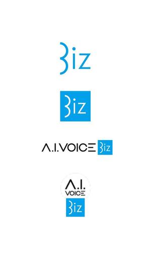 serve2000 (serve2000)さんのキャラクター音声合成ソフト「A.I.VOICE」の法人向けサービス「Biz」のロゴへの提案
