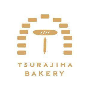 etoru design (natsumi_o)さんの小さな町のパン屋さん「TSURAJIMA　BAKERY」（連島ベーカリー）のロゴへの提案