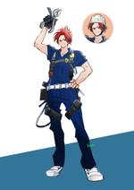 Raichi (Raichi_Job)さんの鳶職人のキャラクターデザインへの提案