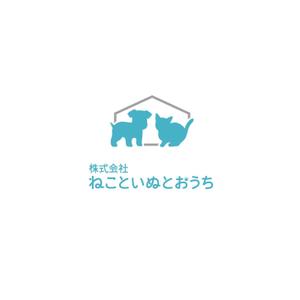 スタジオきなこ (kinaco_yama)さんのペット事業　「株式会社ねこといぬとおうち」のロゴへの提案