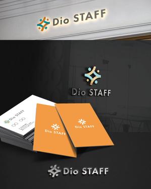 DR.DESIGN (Nakamura__)さんの人材派遣会社「Dio STAFF」のロゴマークへの提案