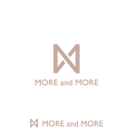 Tokyoto (Tokyoto)さんの美容室などを運営する株式会社MORE  and MOREのロゴへの提案